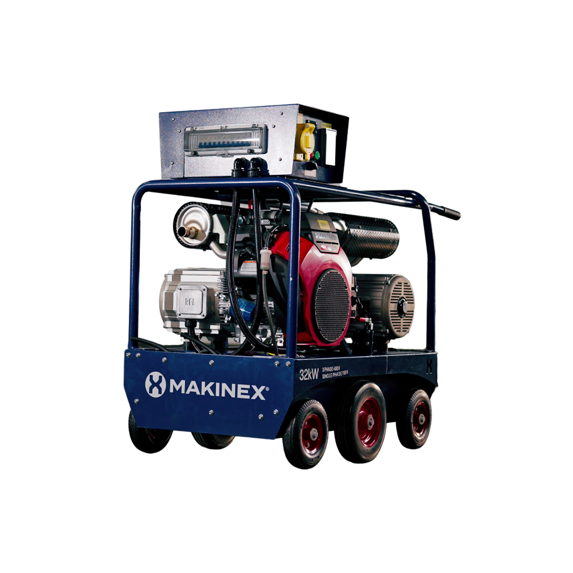 Makinex Generator — 32kW, 480V, Honda Engine, Model# GPE211039